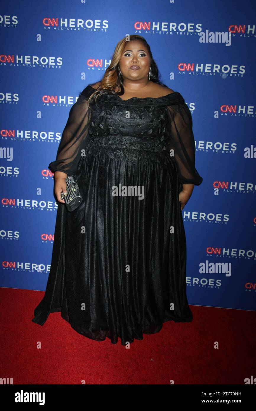 10. Dezember 2023 Yasmine Arrington Brook nimmt am 17. Jährlichen CNN Heroes: An All-Star Tribute im American Museum of Natural History in New York Teil. Dezember 2023 Copyright: XRWx Stockfoto