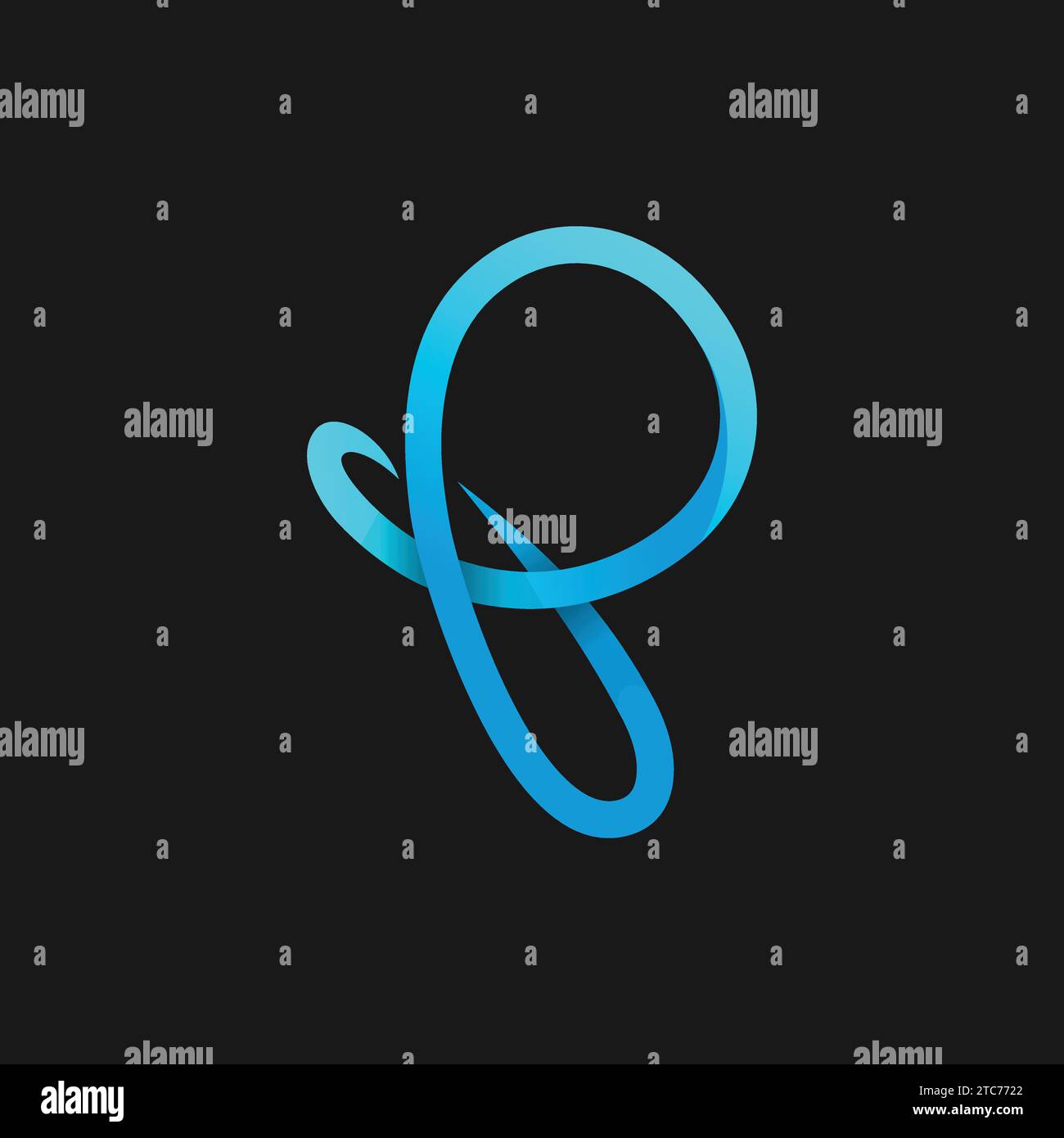 Infinity-Logobilder Illustrationsdesign. Gradient Infinity-Logo mit modernem Konzept. Unendliches Symbol unbegrenztes Logo-Design-Vektorvorlage Stock Vektor