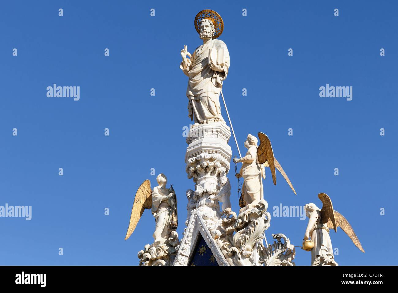 Markusdom - Patriarchale Kathedrale Markusdom - Venedig Stockfoto