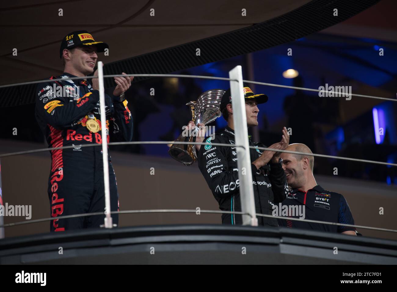 RED BULL RACING HONDA RBPT gewann den Constructor Cup in Abu Dhabi 2023 Stockfoto