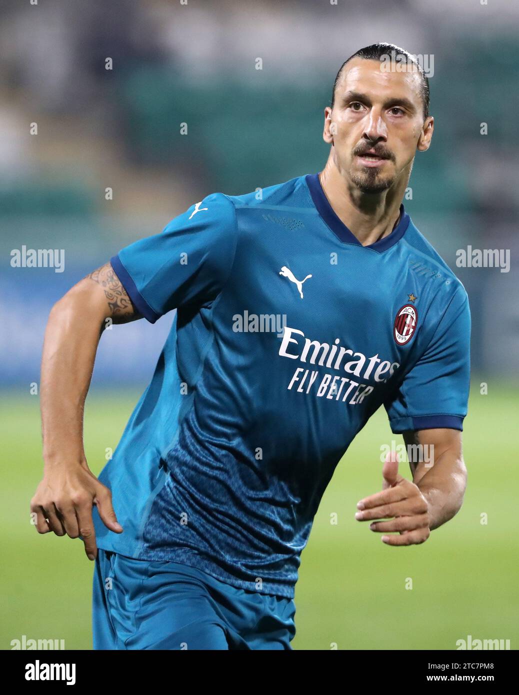 Aktenfoto vom 17-09-2020 von Zlatan Ibrahimovic, der eine neue Rolle bei Redbird Capital Partners als Senior Advisor für das Eigentum und Management von AC Milan übernommen hat. Ausgabedatum: Montag, 11. Dezember 2023. Stockfoto