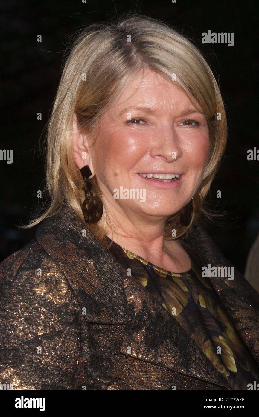 Martha Stewart nimmt an der Vanity Fair Party Teil, um das Tribeca Film Festival am 27. April 2011 im State Supreme Courthouse in New York City zu feiern. Foto: Henry McGee/MediaPunch Stockfoto