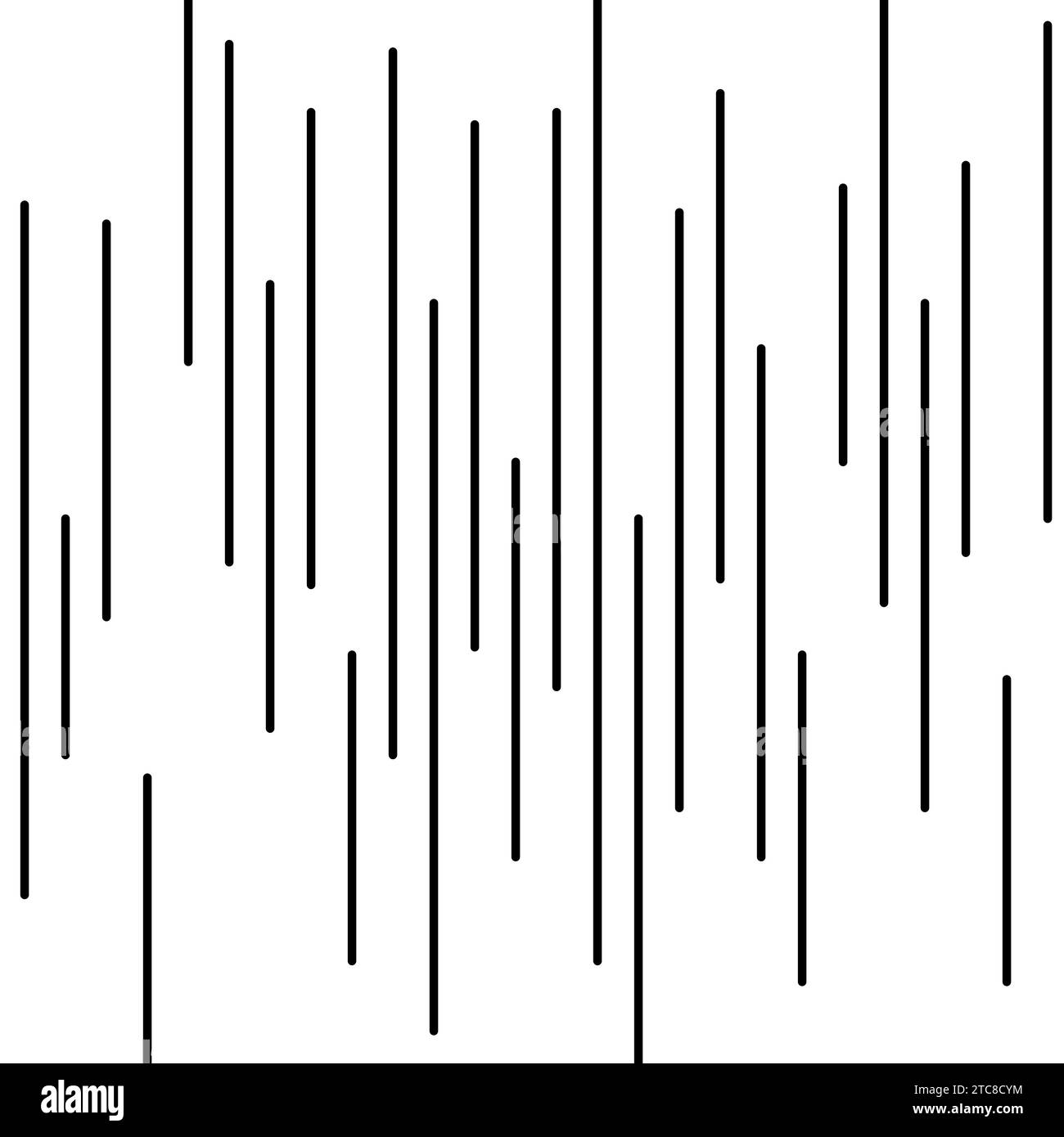 Geometrisches Muster. Nahtlose Zusammensetzung paralleler Linien. Eine Vorlage für Hintergründe, Drucke, Texturen, kreative Ideen für Verpackungen, Kleidung und DE Stock Vektor