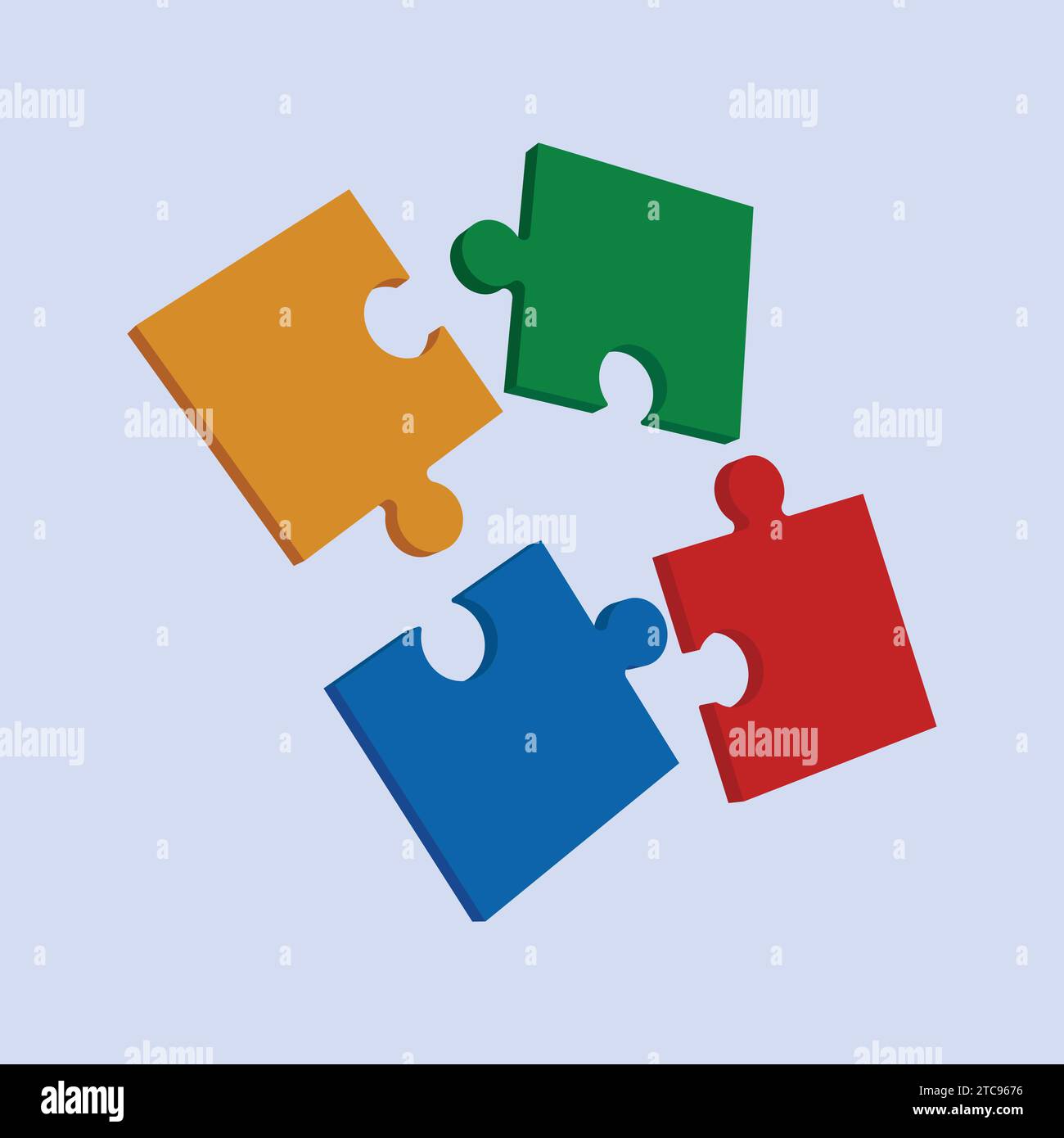 Puzzle Illustration Puzzle Puzzle Vektor Symbol Lösung Puzzle Symbol Stock Vektor