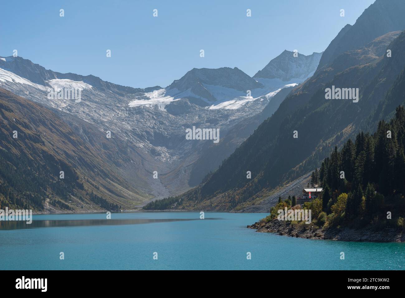 Zillertaler Alpen Stockfoto