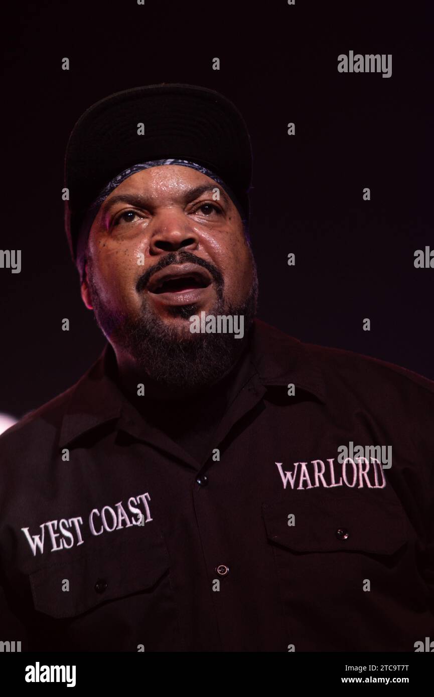 London, Vereinigtes Königreich. Dezember 2023. Ice Cube tritt in der O2 Arena an der einzigen Londoner High Rollers Tour 2023 auf. Cristina Massei/Alamy Live News Stockfoto