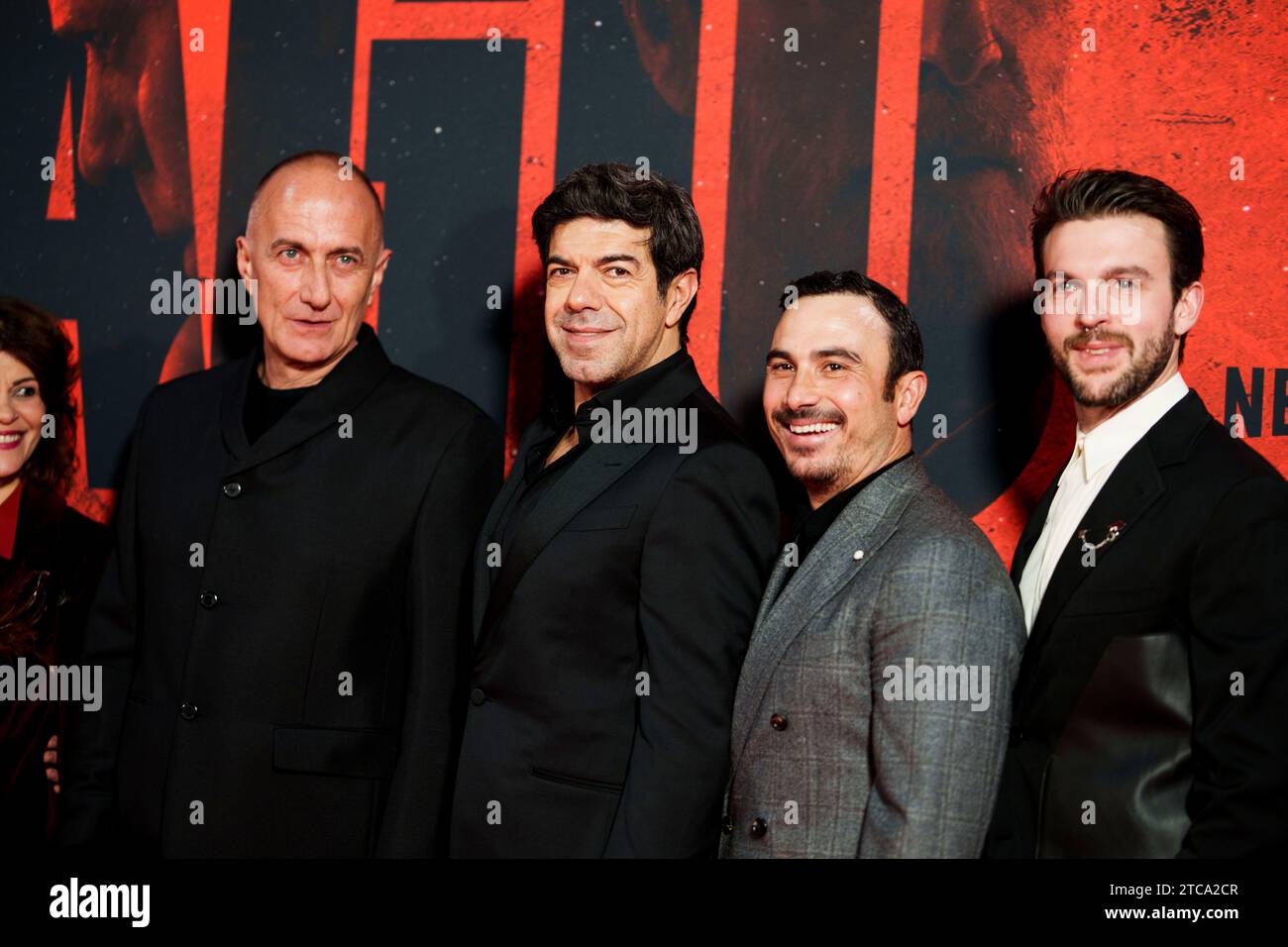 ROM, ITALIEN 11. DEZEMBER Valerio Mastandrea, Toni Servillo, Adriano