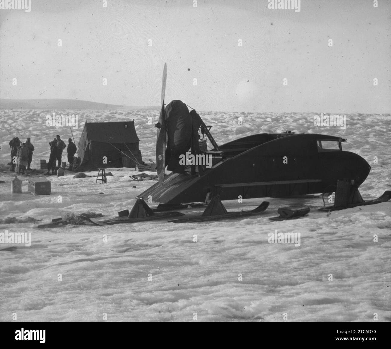 Wegener Expedition-1930 50. Stockfoto