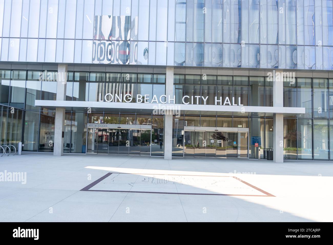 Long Beach City Hall in Long Beach, Los Angeles County, Kalifornien, USA Stockfoto