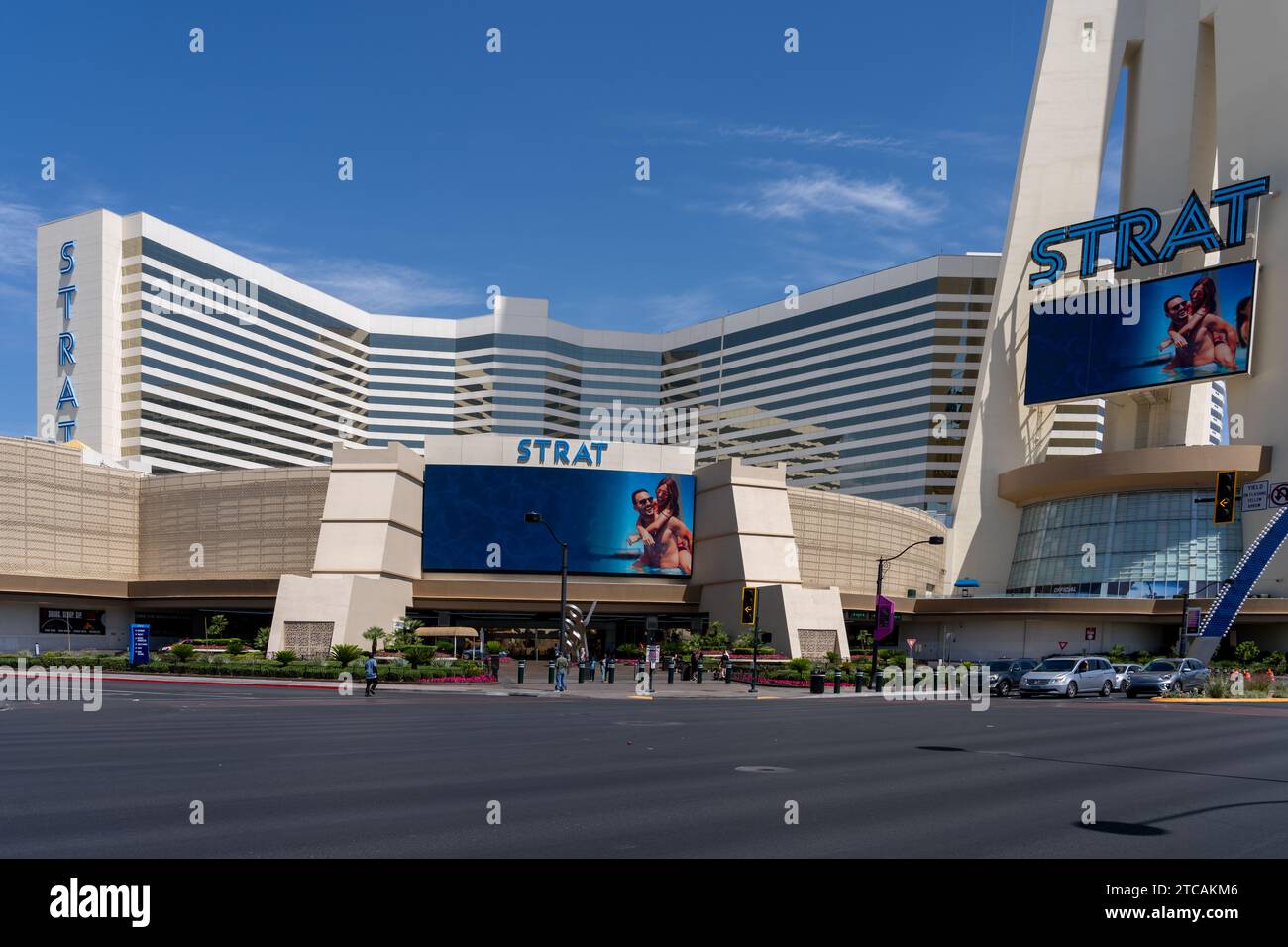 Hotel Strat in Las Vegas, Nevada, USA Stockfoto