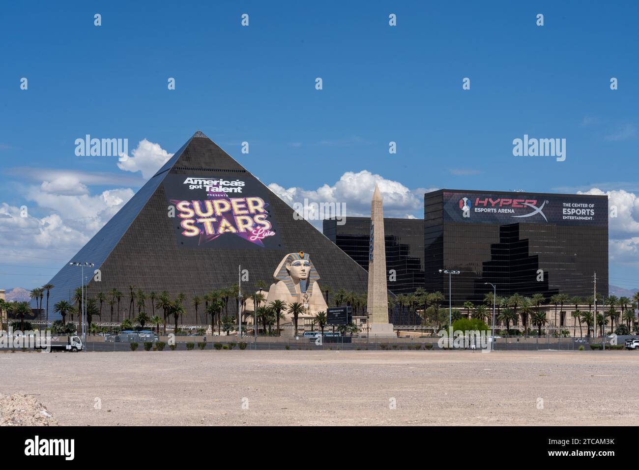 Luxor Hotel and Casino am Las Vegas Strip in Las Vegas, Nevada, USA Stockfoto