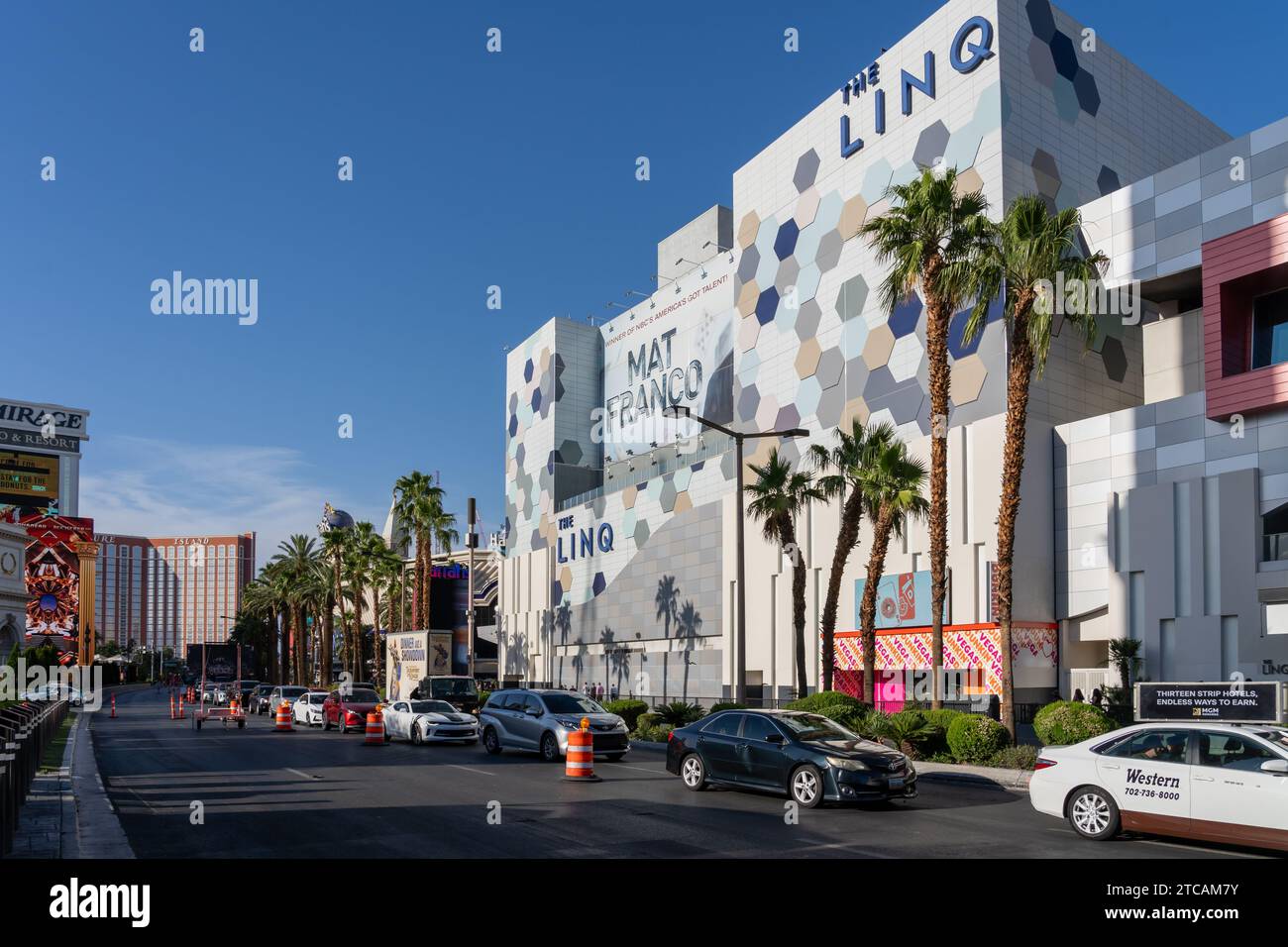 Das LINQ Hotel and Casino in Las Vegas, Nevada, USA Stockfoto