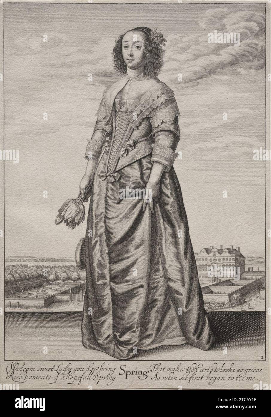 Wenzel Hollar (Böhmisch, 1607-1677) - Die Jahreszeiten Stockfoto