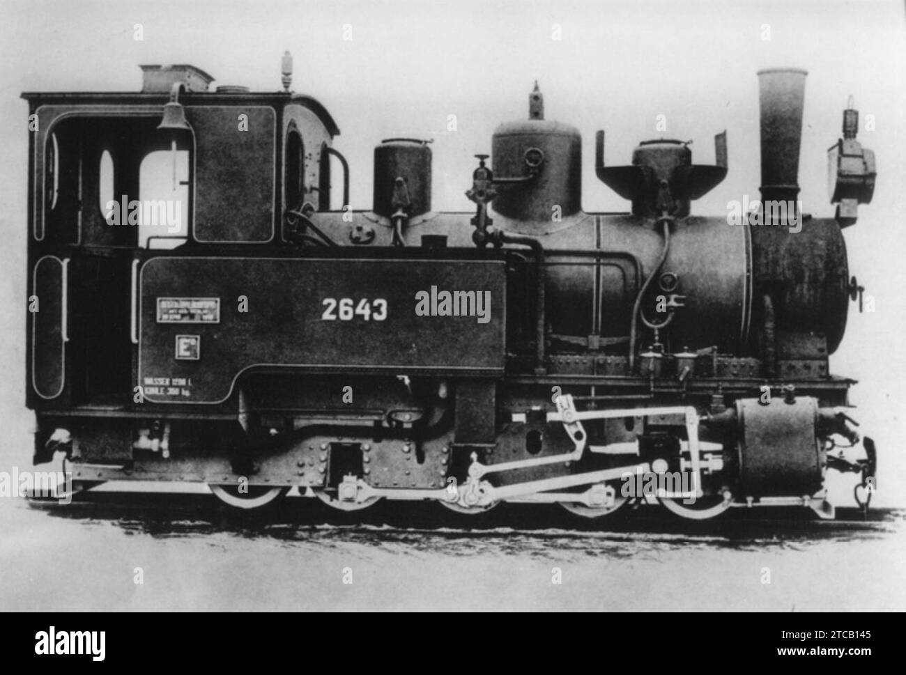 Werkfoto der Heeresfeldbahnlokomotive HF 2643 (O&K Nr. 8718 von 1918) 1924 nach Argentinien geliefert Stockfoto