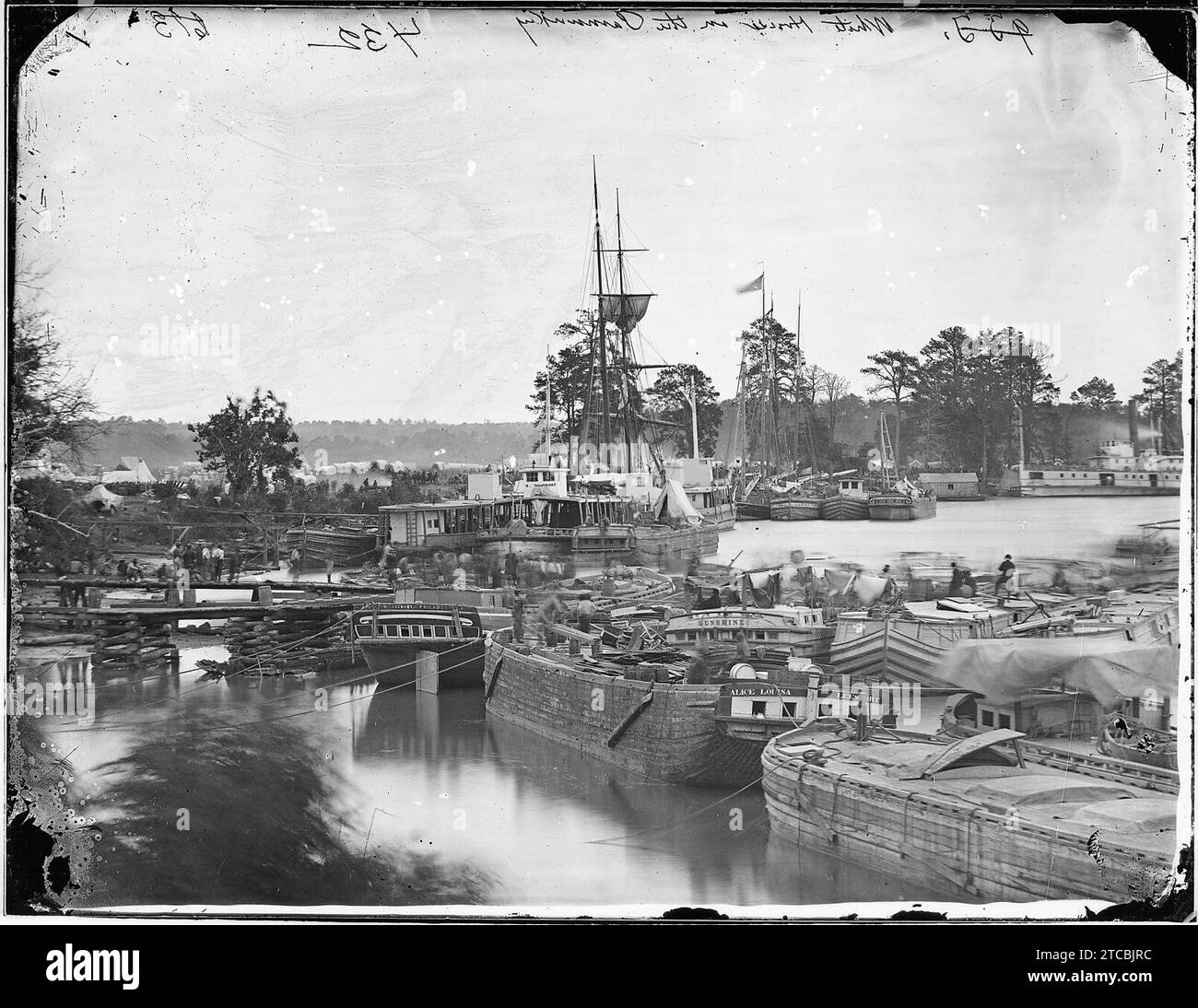 White House Landing, Pamunkey River, Va (4166306739). Stockfoto