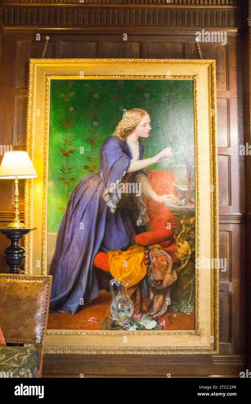 Wightwick Manor 2016 029. Stockfoto