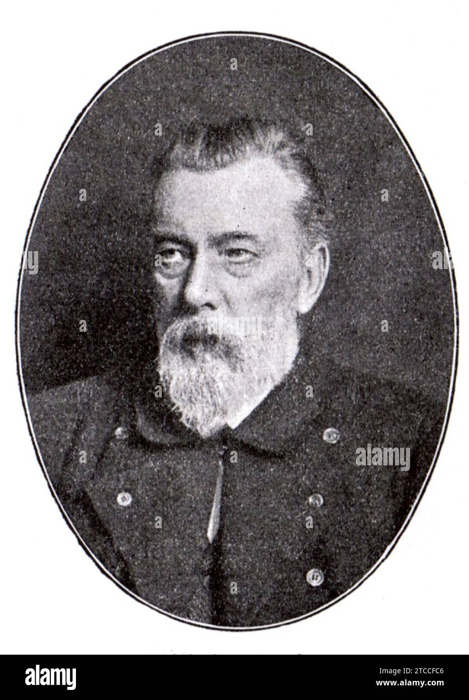 Wilhelm Jensen 01. Stockfoto