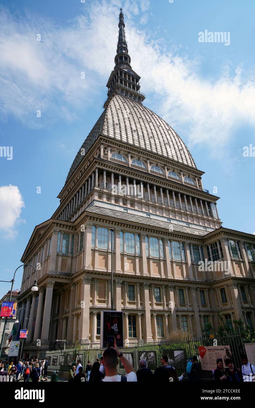 Antonelliana;Museum,architektonischer Stil,Historismus,Eklektizismus,Turin,Piemont, Italien Stockfoto