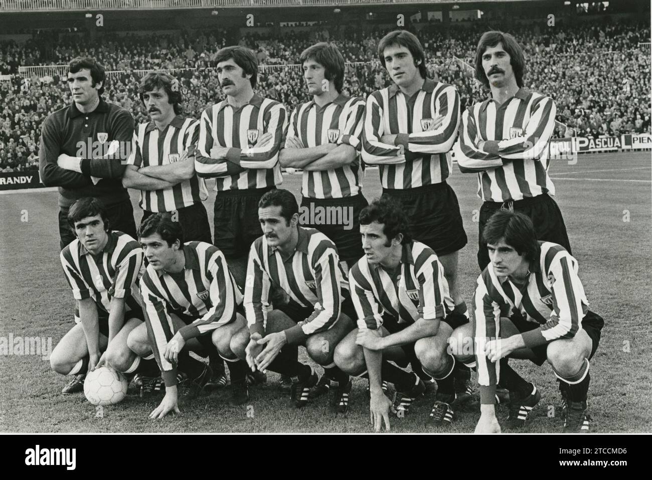Madrid, 21.12.1975. Das Ligaspiels der Saison 19751976 wurde im
