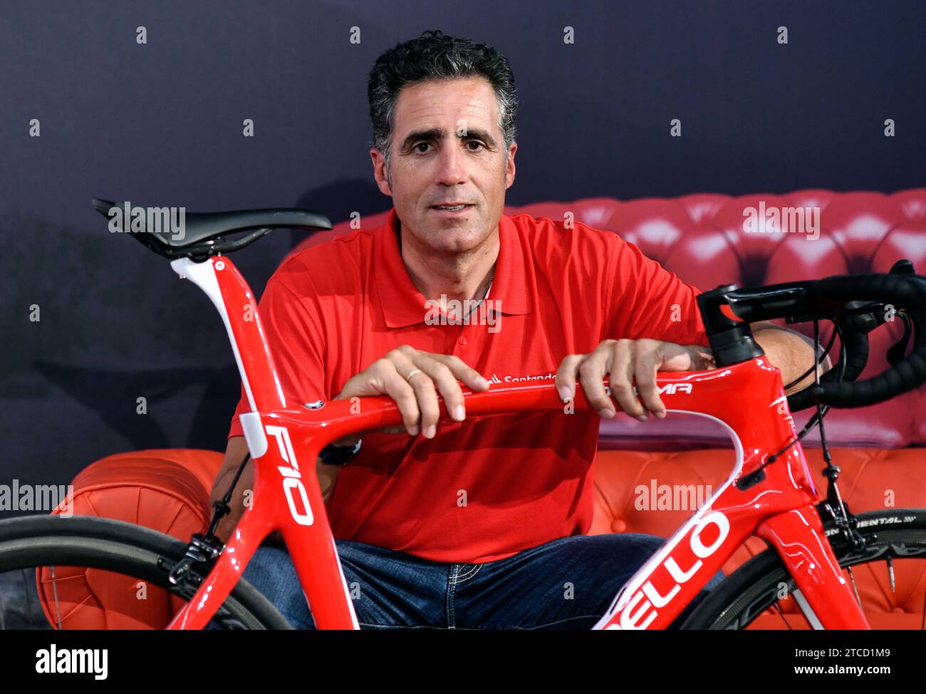Madrid, 09.12.2018. Interview mit Miguel Indurain. Foto: Óscar del Pozo Archdc. Quelle: Album / Archivo ABC / Oscar del Pozo Stockfoto