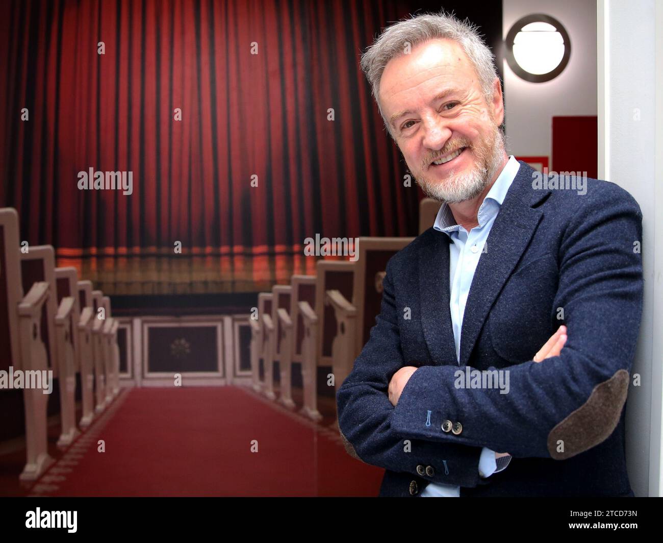 Madrid, 13.06.2018. Interview mit dem Schauspieler Carlos Hipólito. Foto: Ernesto Akut Archdc. Quelle: Album/Archivo ABC/Ernesto Agudo Stockfoto