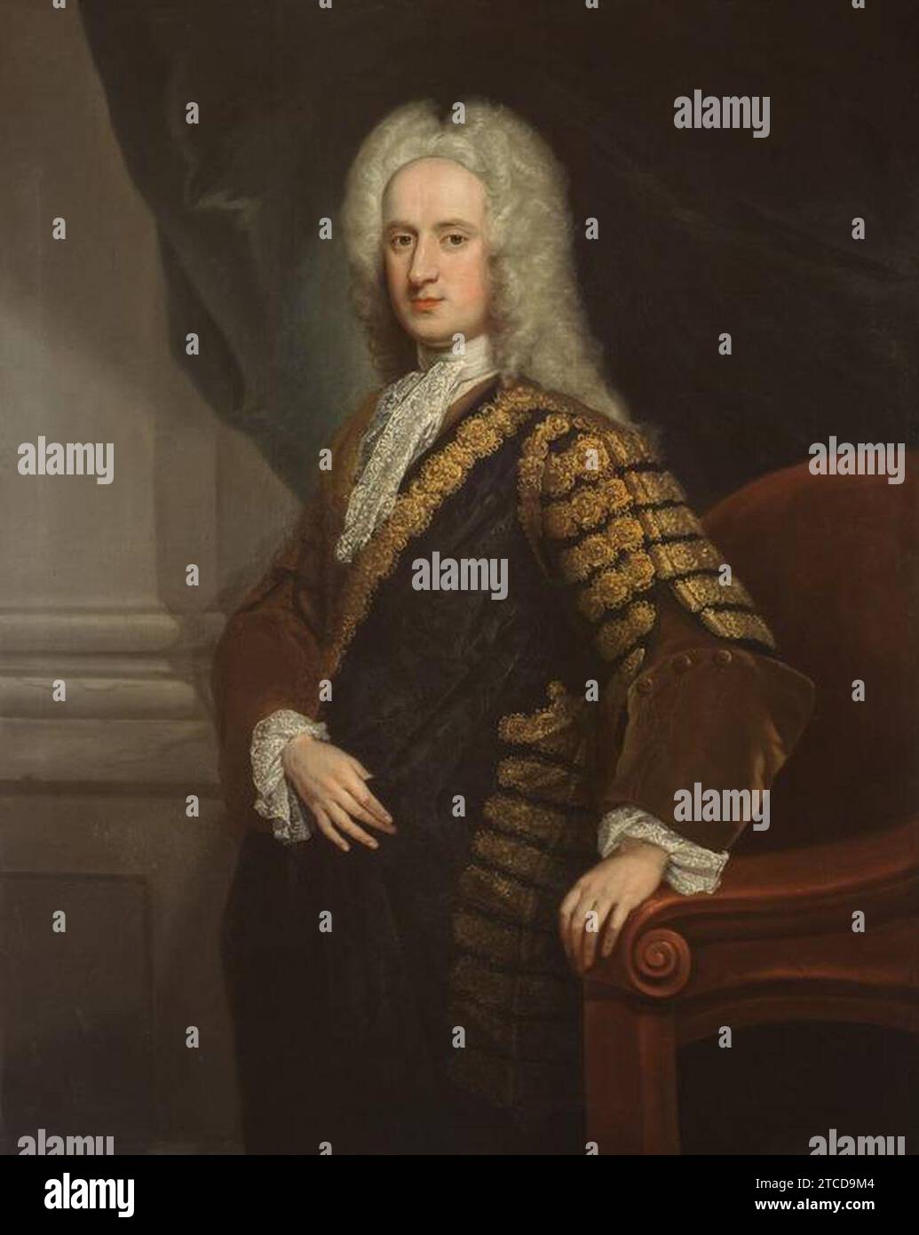 William Aikman - John Hay, 4. Marquess of Tweeddale, um 1695 - 1762. Lord Justice-General für Schottland Stockfoto