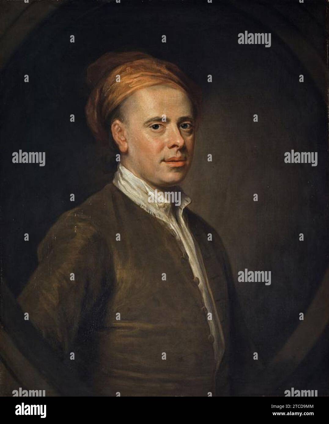 William Aikman - Allan Ramsay, 1684 - 1758. Poet Stockfoto
