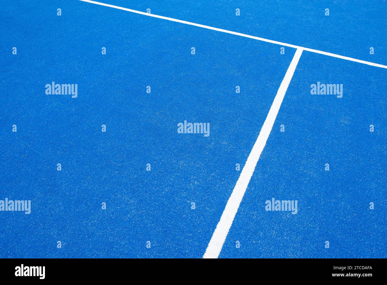 Schlangen von einem Paddle-Tennisplatz, Racket-Sportplatz Stockfoto