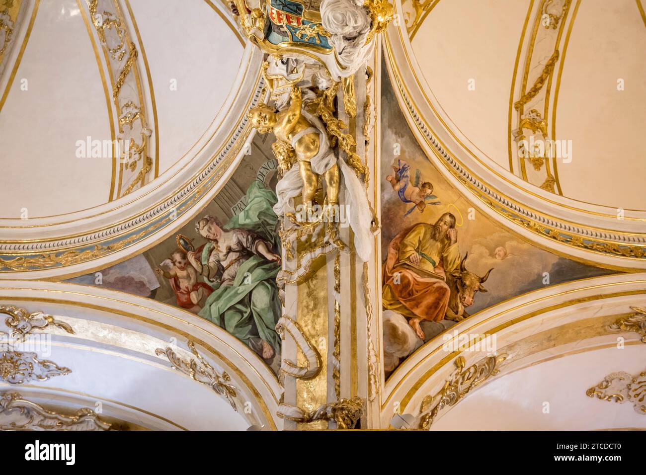 Valencia, 14.02.2018. Präsentation der Kommunionkapelle der Kirche San Nicolás. Foto: Mikel Ponce ARCHDC. Quelle: Album / Archivo ABC / Mikel Ponce Stockfoto