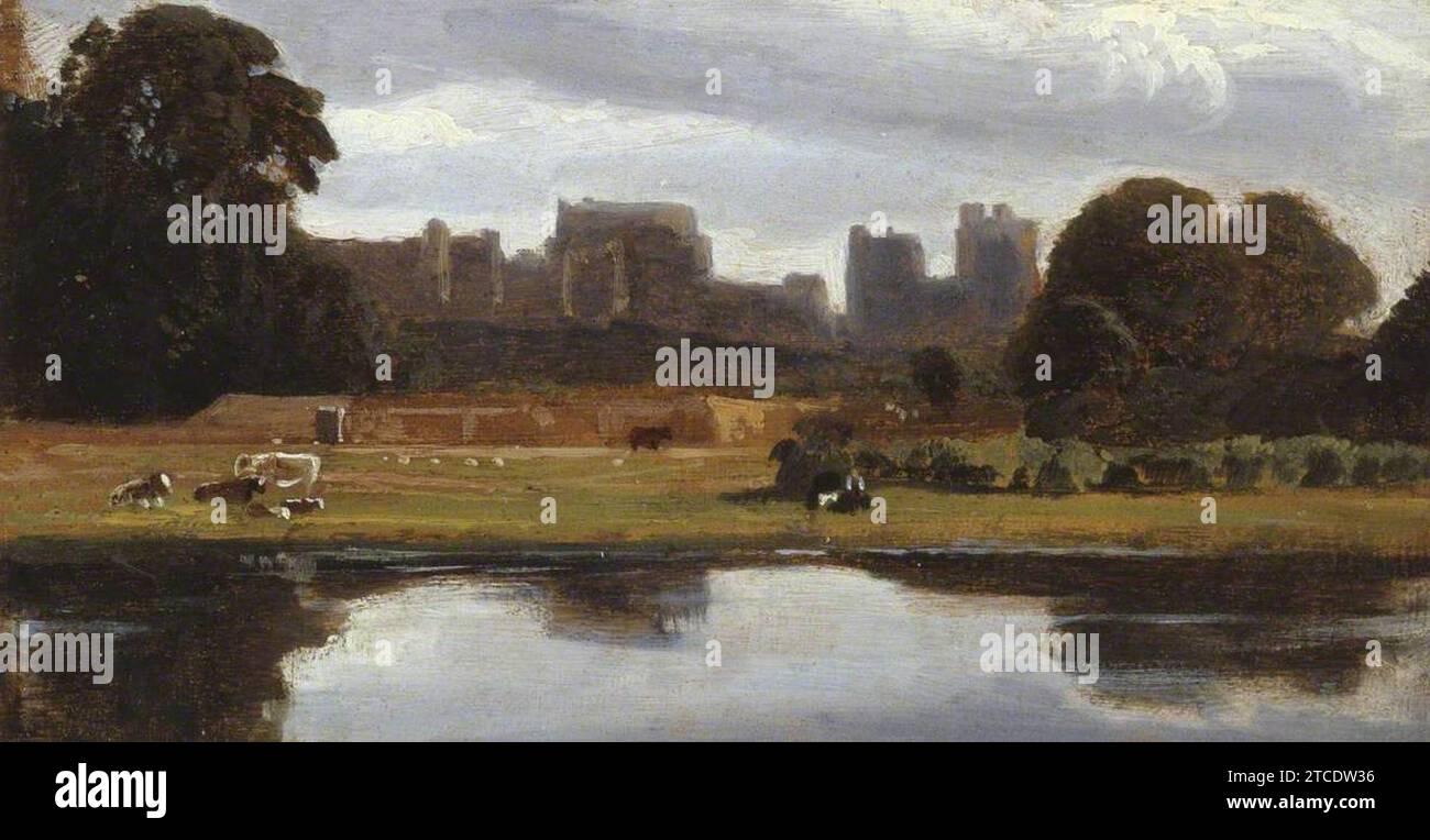 William Havell (1782–1857) – Schloss Windsor – T03394 – Tate. Stockfoto