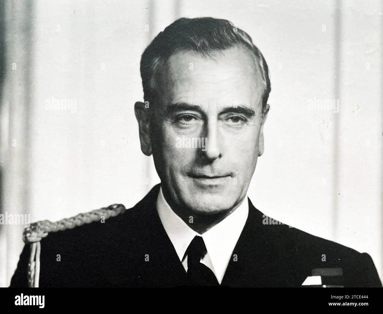 LOUIS MOUNTBATTEN, ist Earl of Birma (1900–1979) britischer nava-Offizier um 1960 Stockfoto