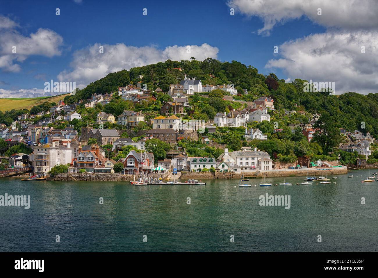 Kingswear aus Dartmouth in Devon, Großbritannien Stockfoto