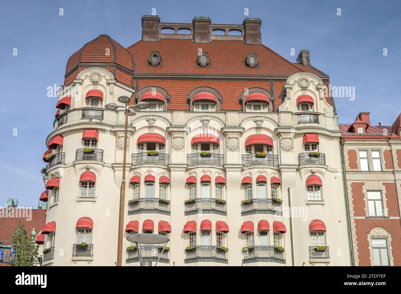 Hotel Diplomat, Strandvägen, Schweden, Stockholm, Schweden Stockfoto