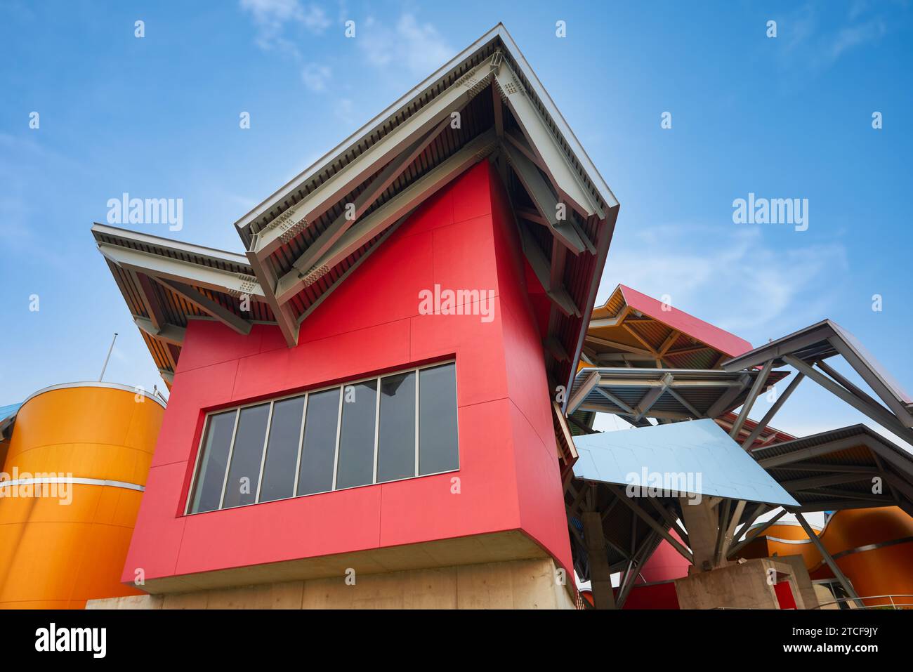 Die biologische Vielfalt-Museum von Frank O. Gehry, Panama, Republik Panama, Mittelamerika Stockfoto