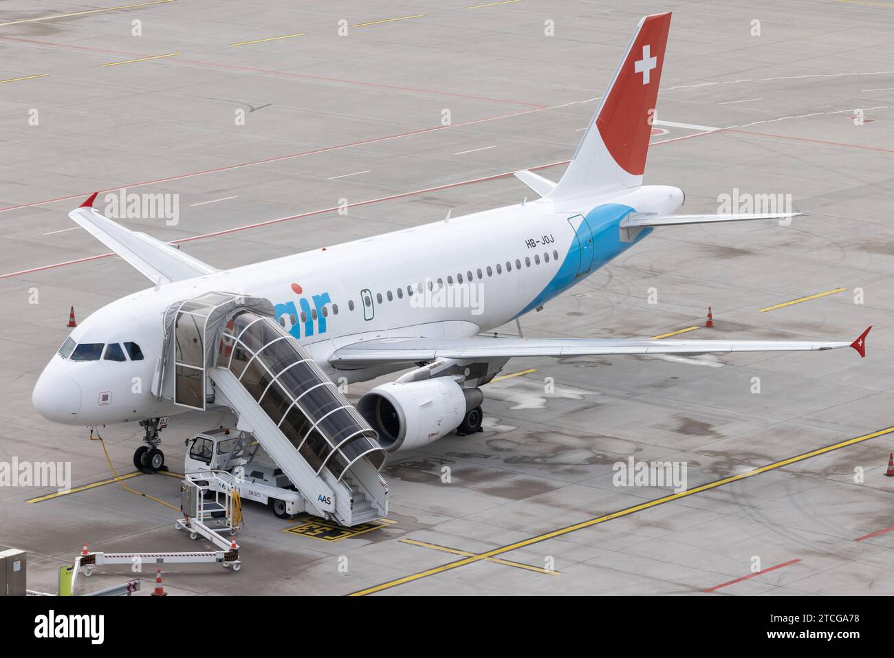 Der Airbus A319112 A319 der Fluglinie Chair Airlines GM / GSW mit der