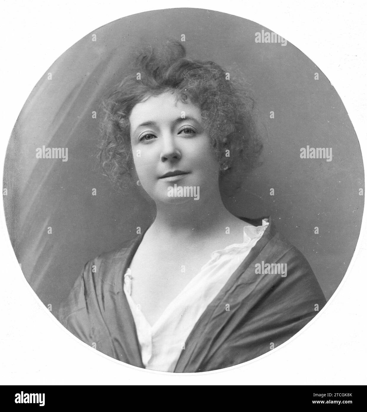 04/30/1917. Der berühmte Wiener Künstler Mizzi Wirt, der am kommenden Montag im Theater Reina Victoria debütiert. Foto: Pacheco und Witwe von Prosperi - ungefähres Datum. Quelle: Album / Archivo ABC / Pacheco,Viuda de Prósperi Stockfoto