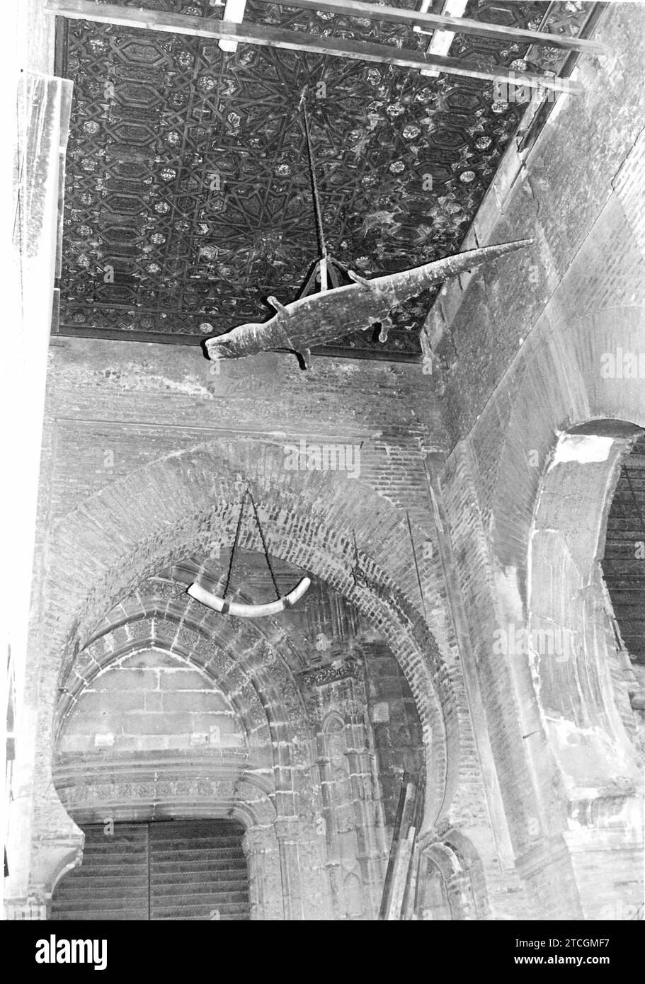 01/24/1993. Innenraum der Kathedrale. Quelle: Album / Archivo ABC / Díaz Japón Stockfoto