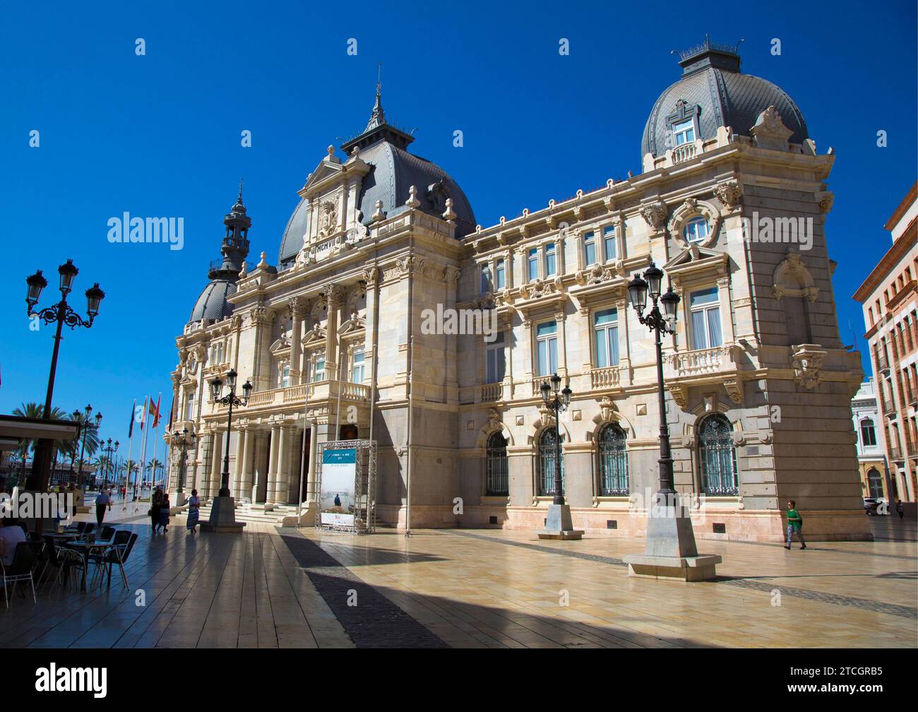 06/02/2013. Cartagena (Murcia). Stadtrat Von Cartagena. Foto: Juan Carlos Soler Archdc. Quelle: Album / Archivo ABC / Juan Carlos Soler Stockfoto