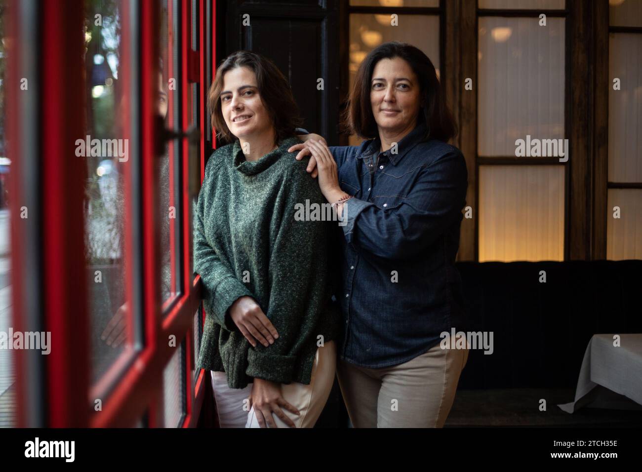 Madrid, 11.03.2021. Interview mit Rosa Belmonte und Emilia Landaluce. Foto: Isabel Permuy. Archdc. Quelle: Album / Archivo ABC / Isabel B. Permuy Stockfoto