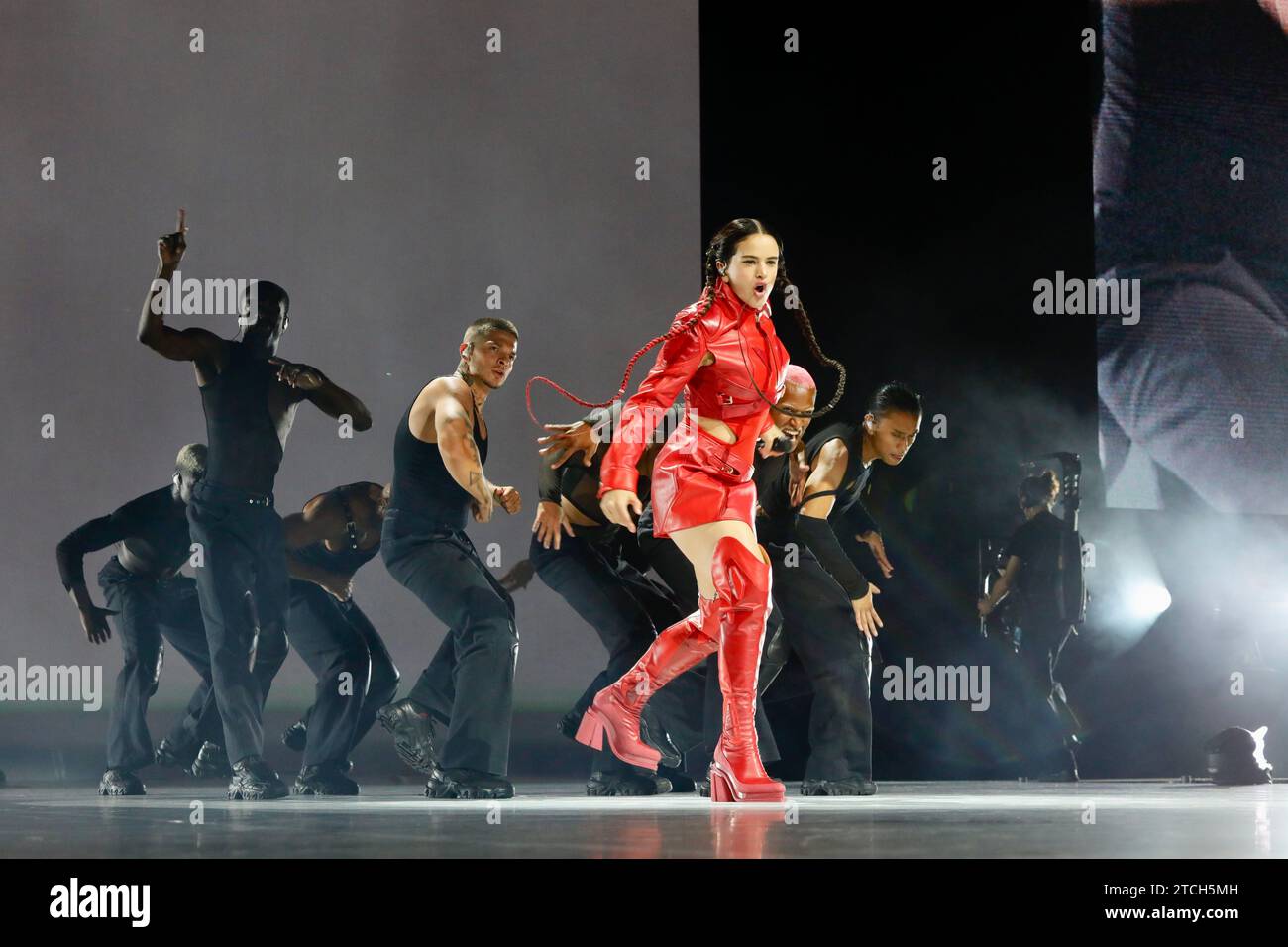 Madrid, 19.07.2022. Rosalía Konzert im Wizink Center. Foto: Guillermo Navarro. Archdc. Quelle: Album / Archivo ABC / Guillermo Navarro Stockfoto