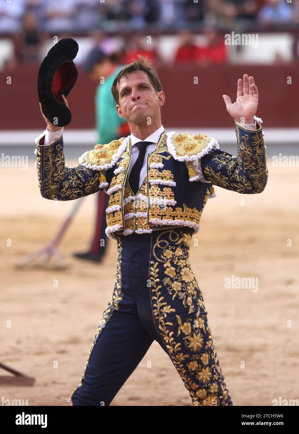 Madrid, 05.11.2022. Stierkampf auf der Messe San Isidro mit Morante de la Puebla, El Juli und Pablo Aguado. Foto: Ángel de Antonio. ARCHDC. Quelle: Album / Archivo ABC / Ángel de Antonio Stockfoto