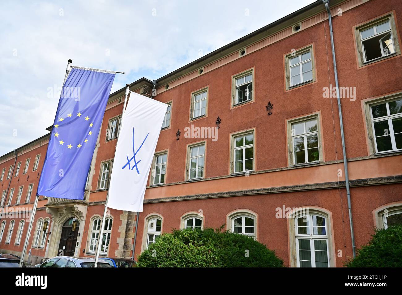 Porzellanmanufaktur Meissen in der Stadt Meißen im Freistaat Sachsen Stockfoto