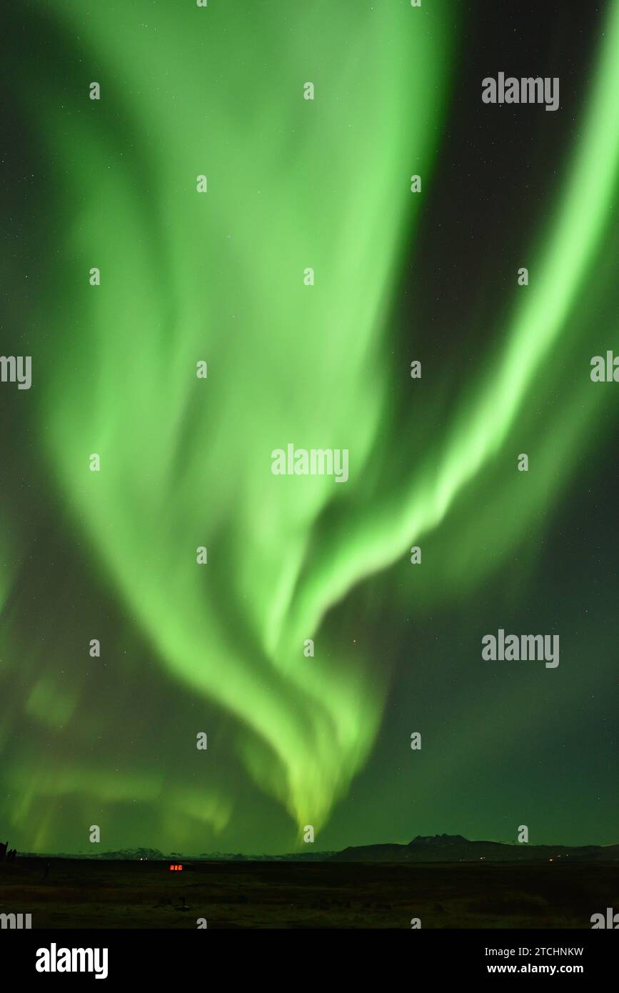 Aurora Borealis vom Hotel Ranga am 14. März 20023 Stockfoto