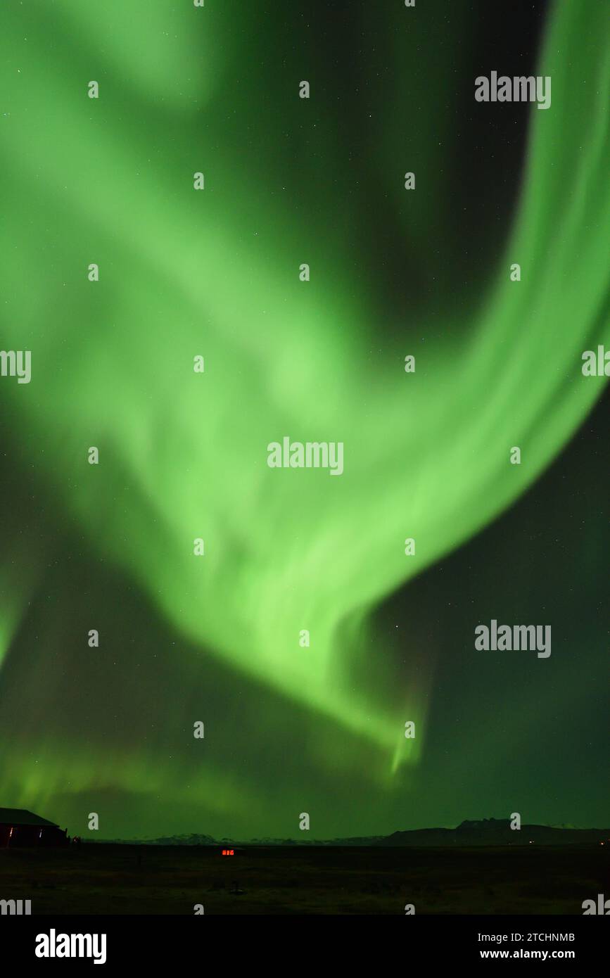 Aurora Borealis vom Hotel Ranga am 14. März 20023 Stockfoto