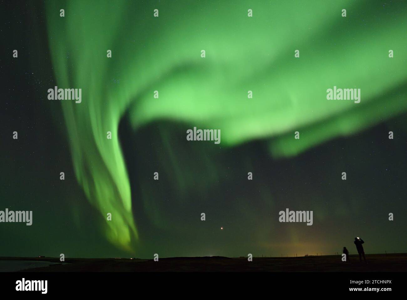 Aurora Borealis vom Hotel Ranga am 14. März 20023 Stockfoto