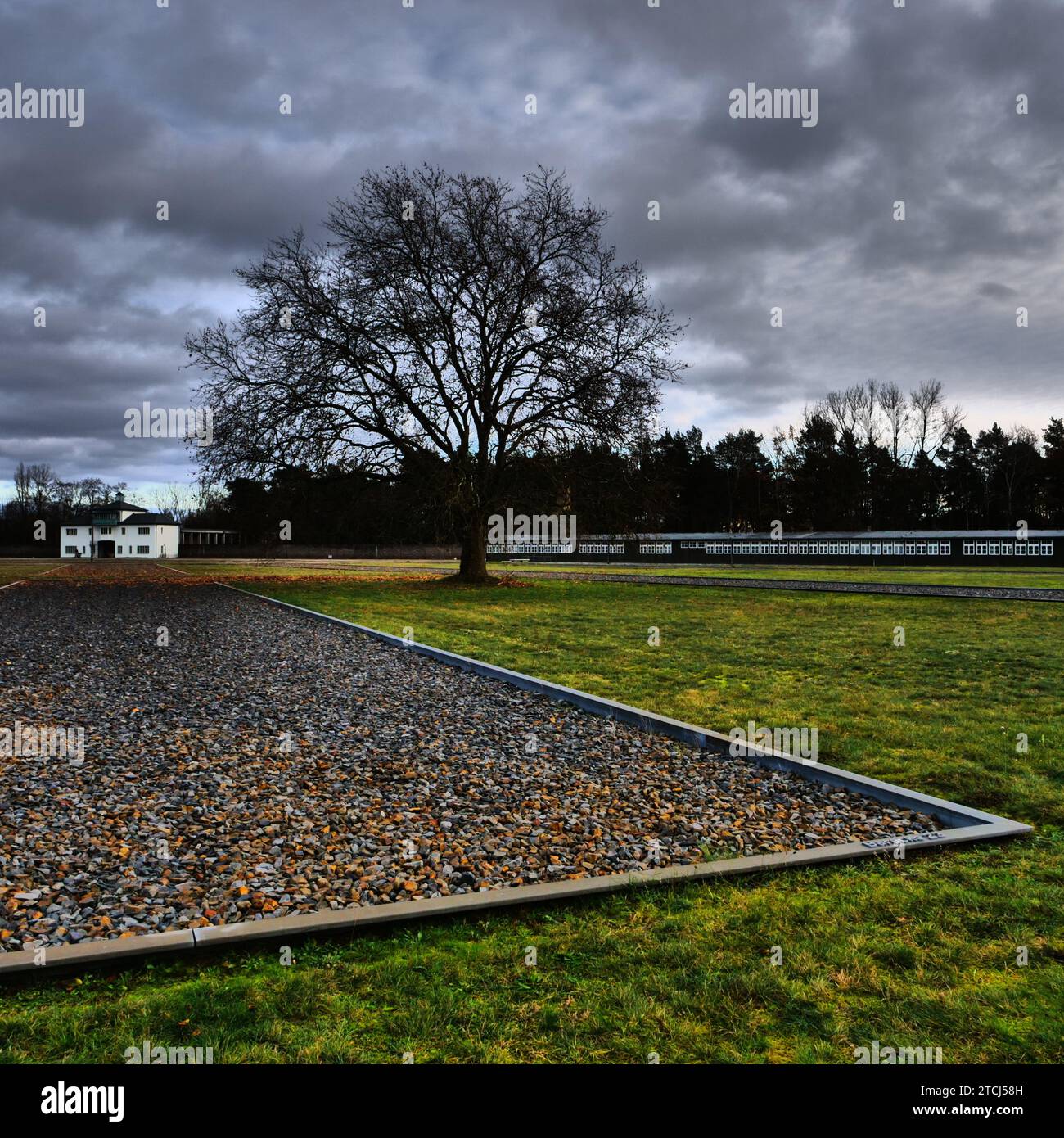 KZ Oranienburg-Sachsenhausen, Oranienburg, Brandenburg, Deutschland Stockfoto