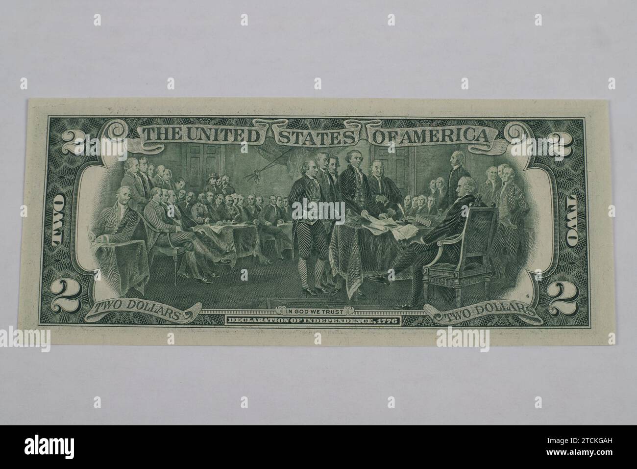 Die US-Dollar-Rechnung (ca. 1970er), 11 neue, nicht im Umlauf befindliche Banknoten!!! Stockfoto