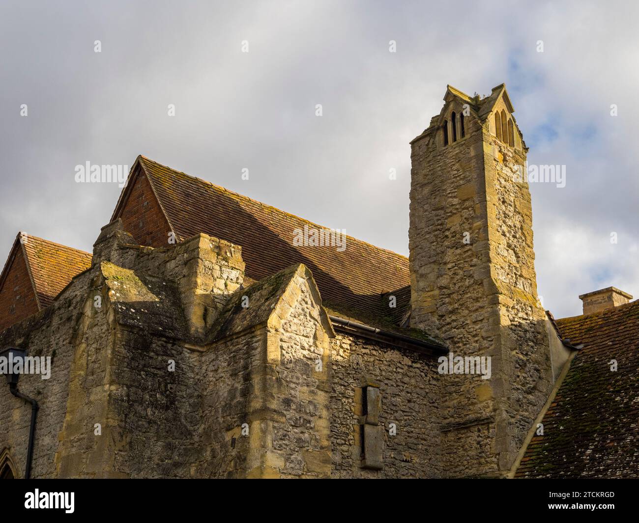 Abbey Buildings, die letzten Überreste von Large Abbey, Abingdon-on-Thames, Oxfordshire, England, Vereinigtes Königreich, GB Stockfoto