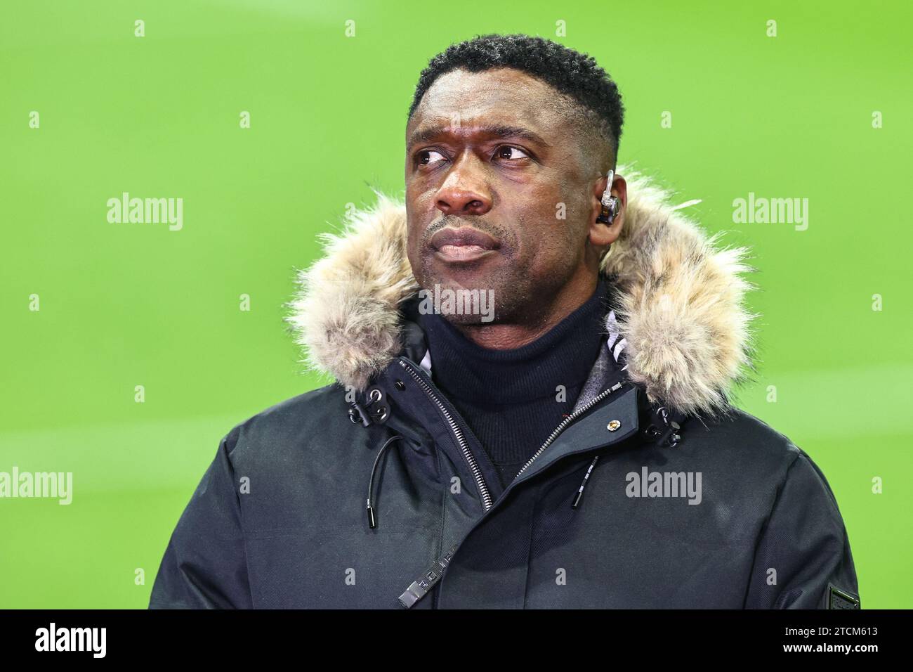 Clarence Seedorf während des UEFA Champions League-Spiels Newcastle United gegen AC Milan in St. James's Park, Newcastle, Großbritannien. Dezember 2023. (Foto: Mark Cosgrove/News Images) in Newcastle, Großbritannien am 13.12.2023. (Foto: Mark Cosgrove/News Images/SIPA USA) Credit: SIPA USA/Alamy Live News Stockfoto