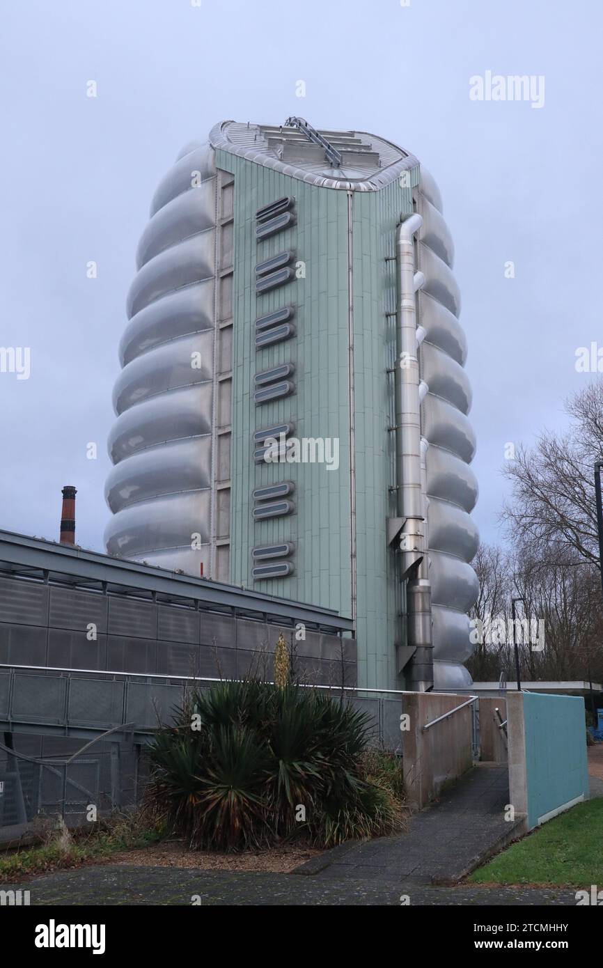 13. Dezember 2023 National Space Centre, Leicester das Gebäude ist zu einem Wahrzeichen in Leicester geworden. Das Gebäude besteht aus Ethlylen-Tetrafluorethylen (ETFE)-Gewebe „Kissen“ oder Ballons ©GED Noonan/Alamy Stockfoto